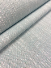 Load image into Gallery viewer, Designer Aqua Blue Seafoam Tweed MCM Mid Century Modern Water &amp; Stain Resistant Upholstery Fabric WHS 4059