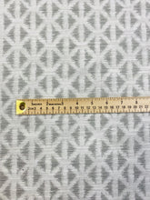 Load image into Gallery viewer, 1.5 Yard Designer Water &amp; Stain Resistant Indoor/Outdoor Grey Beige Geometric Ikat Upholstery Drapery Fabric WHS 3133