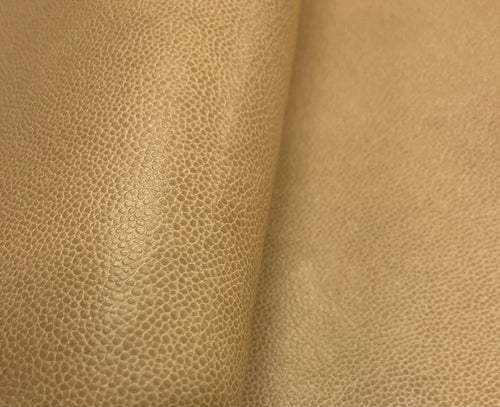 Designer Heavy Duty Wheat Beige Animal Pattern Faux Leather Vegan Upholstery Vinyl WHS 3913