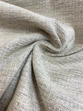 Load image into Gallery viewer, Designer Water &amp; Stain Resistant Beige Nubby MCM Mid Century Modern Chenille Upholstery Fabric WHS 3880