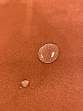 Load image into Gallery viewer, Designer Rusty Brown Faux Leather Suede Water &amp; Stain Resistant Upholstery Fabric STA 3297