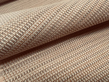 Load image into Gallery viewer, 1.5 Yd Water Stain Resistant Beige Grey Beige Polypropylene Upholstery Fabric