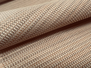 1.5 Yd Water Stain Resistant Beige Grey Beige Polypropylene Upholstery Fabric