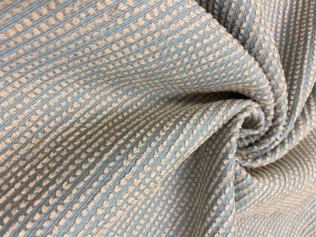 2.75 Yard Perennials Nubby Chenille Seafoam Beige Indoor Outdoor Water & Stain Resistant Upholstery Fabric WHS 3737