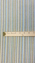 Load image into Gallery viewer, Romo Esker Wasabi Indoor Outdoor Chartreuse Green Grey Turquoise Blue White Woven Upholstery Fabric STA 3324