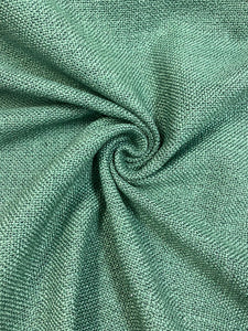 Designer Green Nubby MCM Mid Century Modern Upholstery Fabric WHS 3711