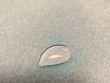 Load image into Gallery viewer, Designer Seafoam Aqua Faux Leather Water &amp; Stain Resistant Suede Upholstery Fabric WHS 3611