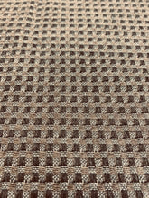 Load image into Gallery viewer, Designer Mid Century Modern MCM Woven Charcoal Grey Taupe Water &amp; Stain Resistant Upholstery Fabric STA 3286