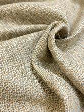 Load image into Gallery viewer, Designer Crypton Green Beige Mustard MCM Mid Century Modern Tweed Upholstery Fabric WHS 3533