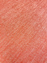 Load image into Gallery viewer, Designer Coral Cream MCM Mid Century Modern Water &amp; Stain Resistant Chenille Upholstery Fabric WHS 3538
