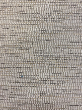 Load image into Gallery viewer, 1.75 Yard of Designer Taupe Mustard Brown Tweed MCM Mid Century Modern Upholstery Fabric WHS 4042