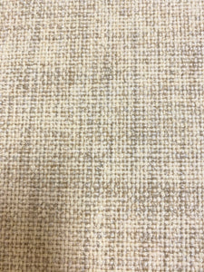 Designer Heavy Duty Belgian Linen Flax Beige MCM Mid Century Modern Water & Stain Resistant Upholstery Fabric WHS 3799