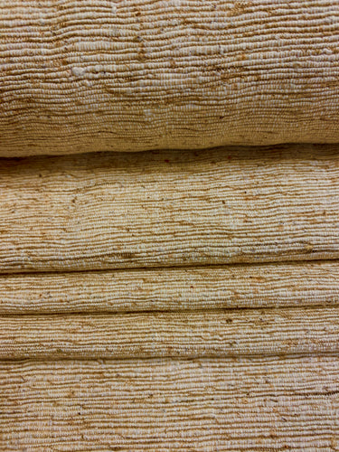 Designer Water & Stain Resistant Beige Brown Rustic Cotton MCM Mid Century Modern Upholstery Drapery Fabric WHS 3974