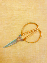 Load image into Gallery viewer, Designer Water &amp; Stain Resistant Wheat Gold MCM Mid Century Modern Upholstery Drapery Fabric WHS 3094