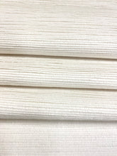 Load image into Gallery viewer, Designer Indoor Outdoor Textured Cream Chenille Water &amp; Stain Resistant Upholstery Fabric WHS 4169