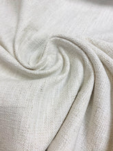 Load image into Gallery viewer, Crypton Water &amp; Stain Resistant MCM Mid Century Modern Chenille Beige Cream Upholstery Fabric WHS 4034