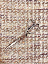 Load image into Gallery viewer, Designer Cream Brown Orange Pink Maroon Tweed Water &amp; Stain Resistant Upholstery Fabric WHS 3575