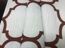 Load image into Gallery viewer, 1/3 Yard Windsor Smith Kravet Linen Riad Pearl Fabric Aqua Blue