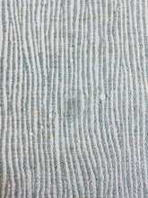 Load image into Gallery viewer, Designer Water &amp; Stain Resistant Flax Woven Seafoam Beige Cream Upholstery Fabric WHS 3780