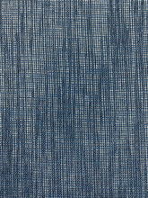 Load image into Gallery viewer, Designer Navy Blue White MCM Mid Century Modern Tweed Upholstery Fabric WHS 4092