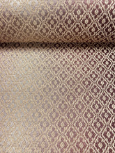 Load image into Gallery viewer, Designer Water &amp; Stain Resistant Mauve Wine Taupe Ombre Upholstery Drapery Fabric STA 4046