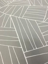Load image into Gallery viewer, 1.5 Yds Thibaut Jordan Nickel Inside Out Indoor Outdoor Grey Upholstery Fabric WHS 3042 gold