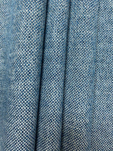 Load image into Gallery viewer, 1.5 Yard Designer Navy Blue Tweed MCM Mid Century Modern Water &amp; Stain Resistant Upholstery Fabric WHS 4114