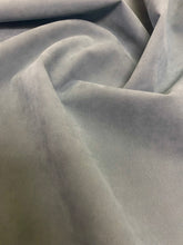 Load image into Gallery viewer, Dark Aqua Blue Suede Upholstery Fabric WHS 3597