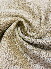 Load image into Gallery viewer, Designer Caramel Brown Beige MCM Mid Century Modern Chenille Upholstery Fabric WHS 4165Designer Caramel Brown Beige MCM Mid Century Modern Chenille Upholstery Fabric WHS 4165