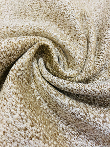 Designer Caramel Brown Beige MCM Mid Century Modern Chenille Upholstery Fabric WHS 4165Designer Caramel Brown Beige MCM Mid Century Modern Chenille Upholstery Fabric WHS 4165