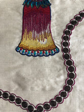 Load image into Gallery viewer, Passementerie Embroidered Silk Blend Tassels Fabric