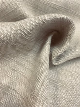 Load image into Gallery viewer, Designer Woven Nubby Woven Belgian Linen Viscose Beige Upholstery Drapery Fabric WHS 3081
