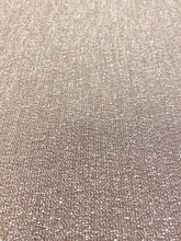 Load image into Gallery viewer, Designer Water &amp; Stain Resistant MCM Mid Century Modern Taupe Off White Speckled Upholstery Fabric WHS 3389