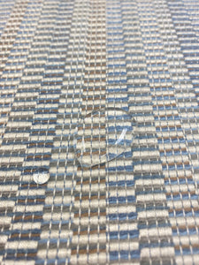 Kravet Crypton 34694-521 Aqua French Blue Cream MustardKravet Crypton 34694-521 Aqua French Blue Cream Mustard Woven MCM Mid Century Modern Water & Stain Resistant Upholstery Fabric WHS 3273
