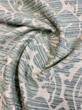 Load image into Gallery viewer, Crypton Kravet 3500911 Seafoam Green Aqua Chenille Damask Water &amp; Stain Resistant Upholstery Fabric WHS 3519