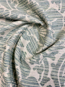 Crypton Kravet 3500911 Seafoam Green Aqua Chenille Damask Water & Stain Resistant Upholstery Fabric WHS 3519