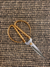 Load image into Gallery viewer, 1.25 Yard Sanderson Merrington Charcoal Brown Beige Geometric MCM Mid Century Modern Chenille Water &amp; Stain Resistant Upholstery Fabric WHS 3660