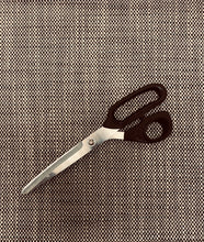 Load image into Gallery viewer, Designer Beige Black MCM Mid Century Modern Woven Tweed Upholstery Fabric WHS 3245