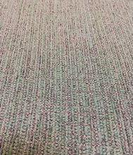 Load image into Gallery viewer, Designer Seafoam Green Grey Chenille MCM Mid Century Modern Tweed Upholstery Fabric WHS 3622