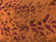 Load image into Gallery viewer, Designer Water &amp; Stain Resistant Floral Rusty Red Magenta Upholstery Fabric WHS 4194