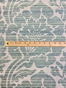 Crypton Kravet 3500911 Seafoam Green Aqua Chenille Damask Water & Stain Resistant Upholstery Fabric WHS 3519