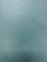 Load image into Gallery viewer, Designer Teal Aqua Blue Animal Pattern Pearlescent Faux Leather Vinyl Fabric WHS 4152