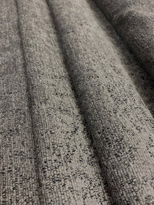 Designer Gray Distressed Chenille Upholstery Fabric WHS 3262