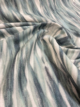 Load image into Gallery viewer, Romo Neema Smoke Blue Teal Seafoam Green Abstract Upholstery Drapery Fabric STA 3572