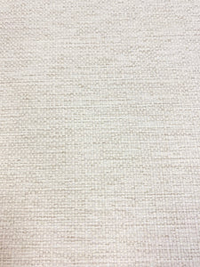 Designer Crypton Textured Cream MCM Mid Century Modern Tweed Upholstery Fabric STA 3591