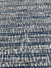 Load image into Gallery viewer, Designer Denim Blue Grey Woven MCM Tweed Upholstery Fabric WHS 3417
