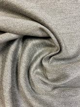 Load image into Gallery viewer, Designer Water &amp; Stain Resistant Grey MCM Mid Century Modern Tweed Texture Softened Upholstery Drapery Fabric STA 3374