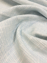 Load image into Gallery viewer, Thibaut Piper Aqua InsideOut Water &amp; Stain Resistant Woven MCM Mid Century Modern Upholstery Fabric STA 3075
