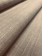 Load image into Gallery viewer, Designer Belgian Linen Taupe Rustic Nubby Viscose Upholstery Fabric WHS 3272