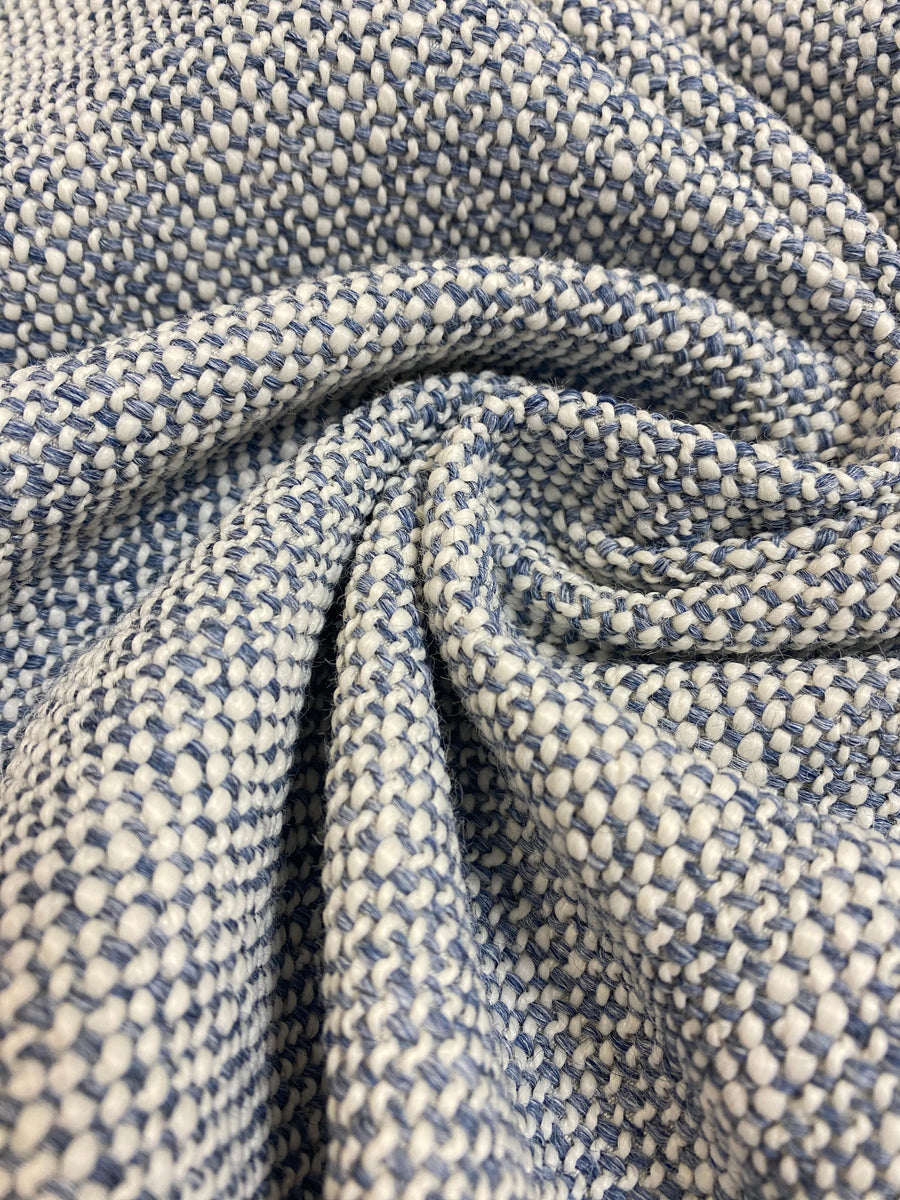 Navy Blue Tweed Upholstery Fabric Fabric Bistro Columbia SC